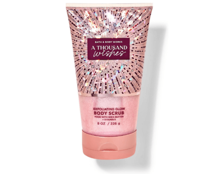 "Bath and Body Works A Thousand Wishes Exfoliating Glow Body Scrub"