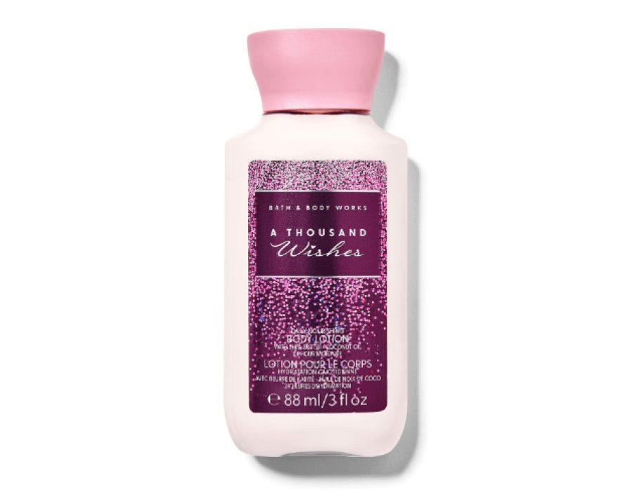 Bath and body works A Thousand Wishes Travel Size Body Lotion
