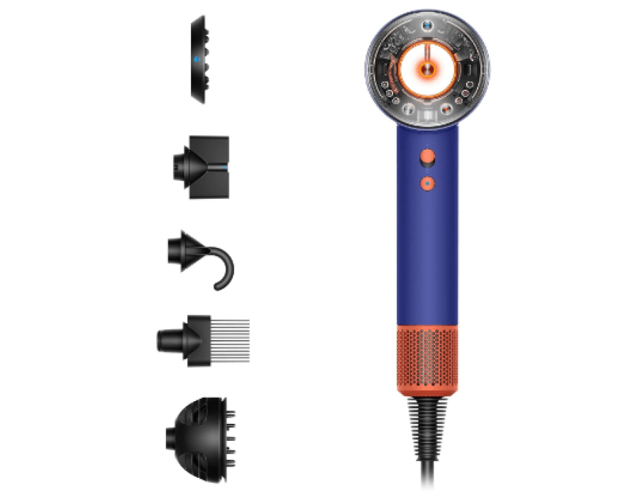 Dyson Supersonic Nural Hair Dryer - Vinca Blue / Topaz Orange