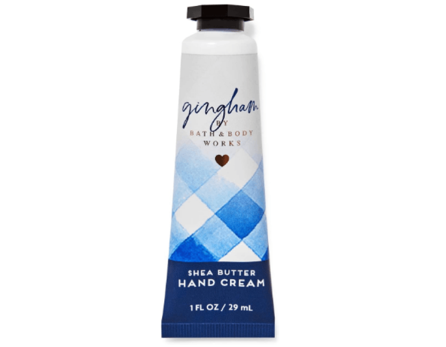 "Bath and body works Gingham Hand Cream"