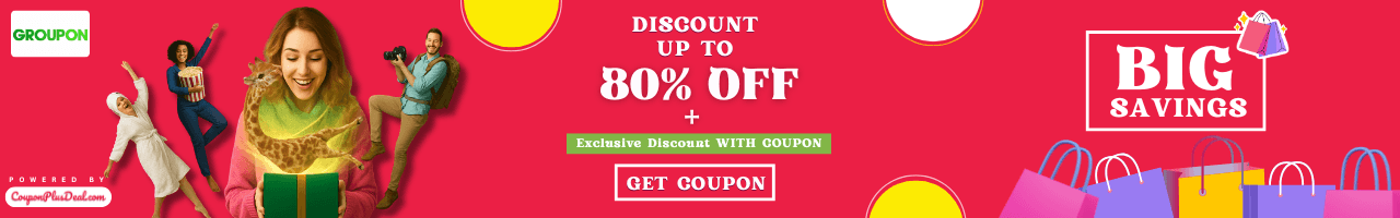 CouponPlusDeal Coupons banner