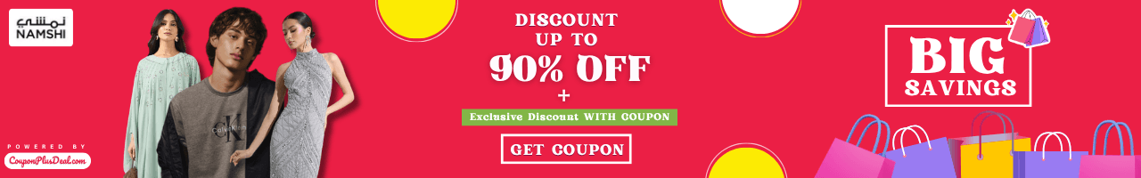 Namshi Coupon Code banner