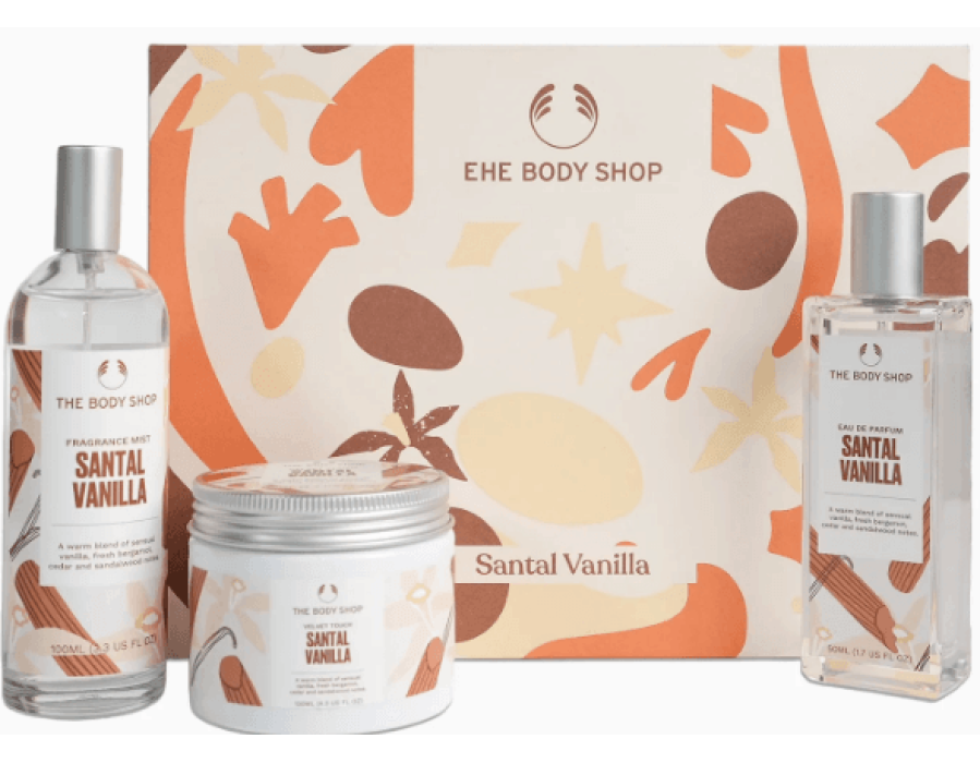 The Body Shop Santa Vanilla Collection Gift