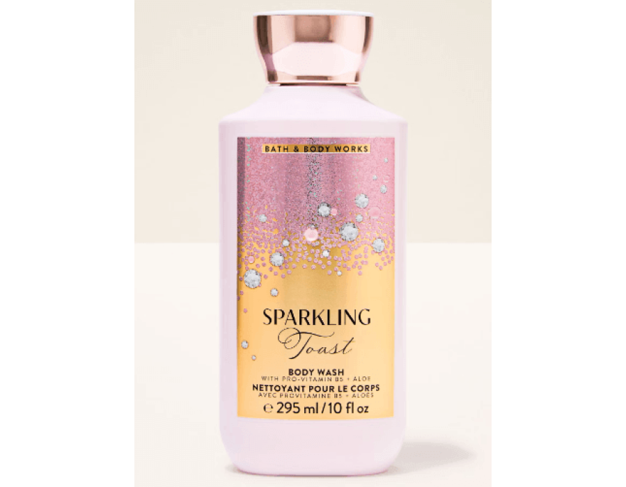 Bath and body works Sparkling Toast Body Wash
