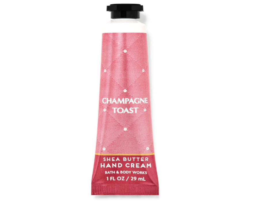 "bath and body works Sparkling Toast Hand Cream"
