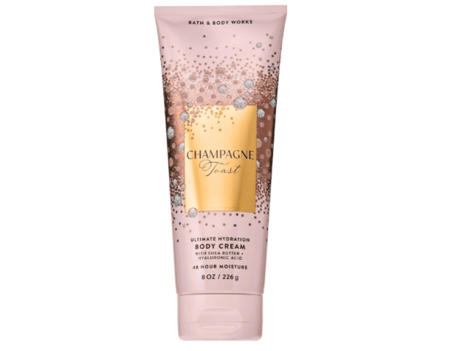 "bath and body works Sparkling Toast Ultimate Hydration Body Cream"