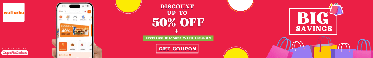 CouponPlusDeal Coupons banner