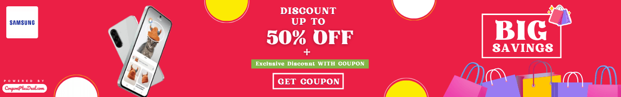 CouponPlusDeal Coupons banner